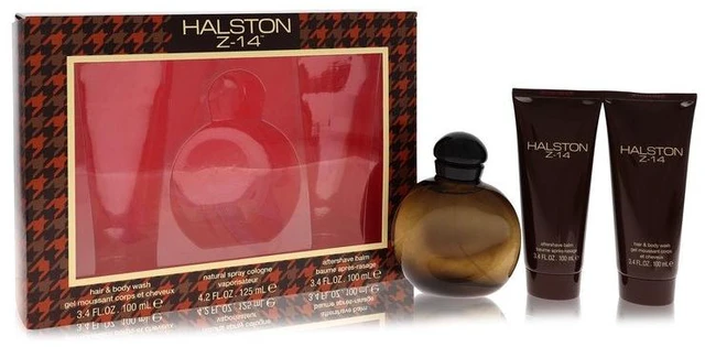 Main image of Halston Z-14 By Halston For Men - 2 Pc Gift Set 4.2Oz Cologne Spray, 3.4Oz After Shave Balm, 3.4Oz Hair And Body Wash