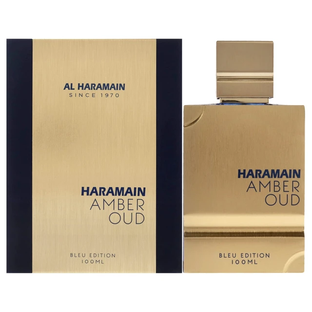 Main image of Al Haramain Amber Oud Blue Edition EDP Spray Men 3.4 oz