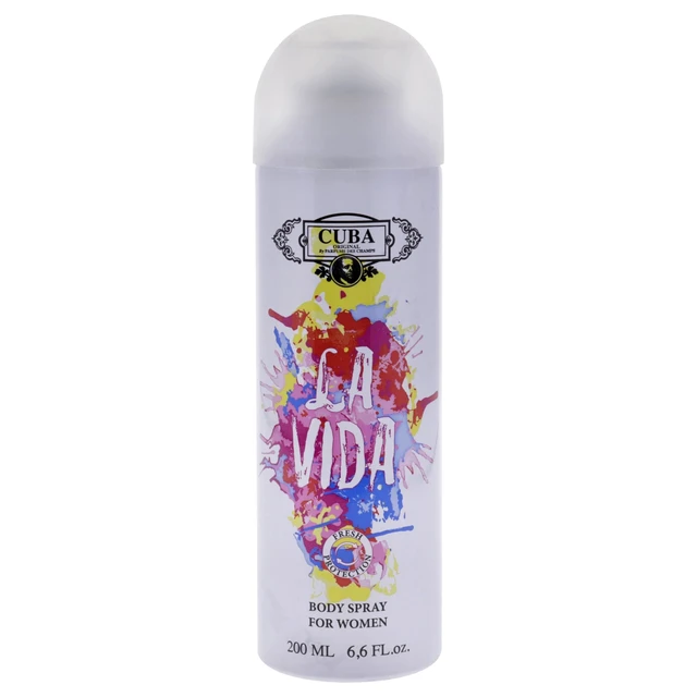 Alt view image 2 of 2 - La Vida by Cuba for Women - 6.6 oz Body Spray