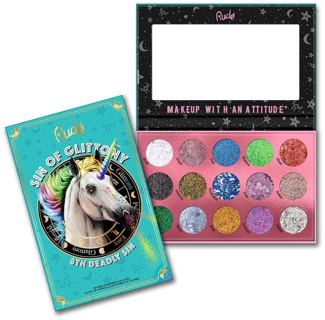 Main image of RUDE Sin of glittony glitter Palette(D0102H2BEgW)