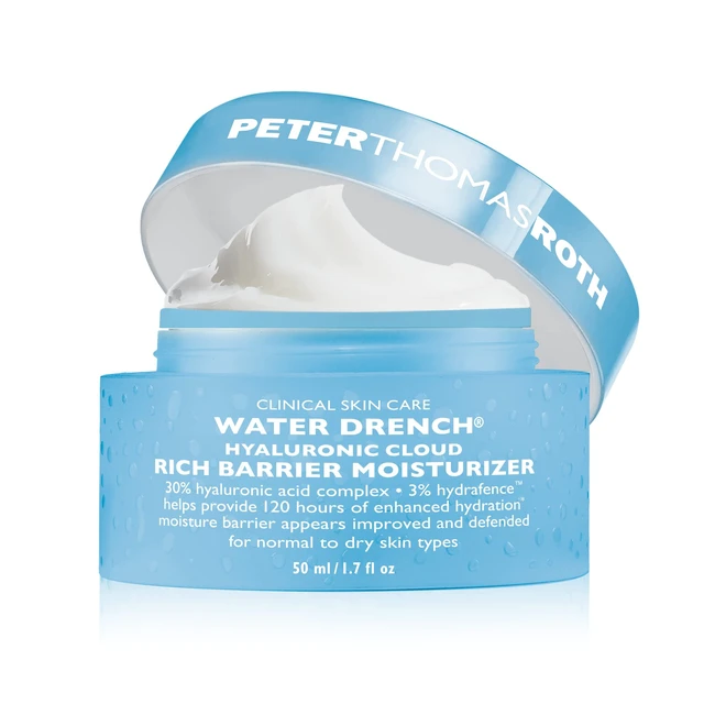 Alt view image 2 of 2 - Water Drench Hyaluronic Cloud Rich Barrier Moisturizer by Peter Thomas Roth for Unisex - 1.7 oz Moisturizer