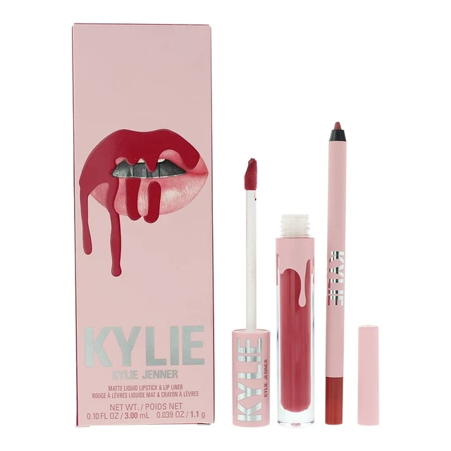 Alt view image 2 of 2 - Matte Lip Kit - 503 Bad Lil Thing by Kylie Cosmetics for Women - 2 Pc 0.10oz Matte Liquid Lipstick, 0.039oz Lip Liner