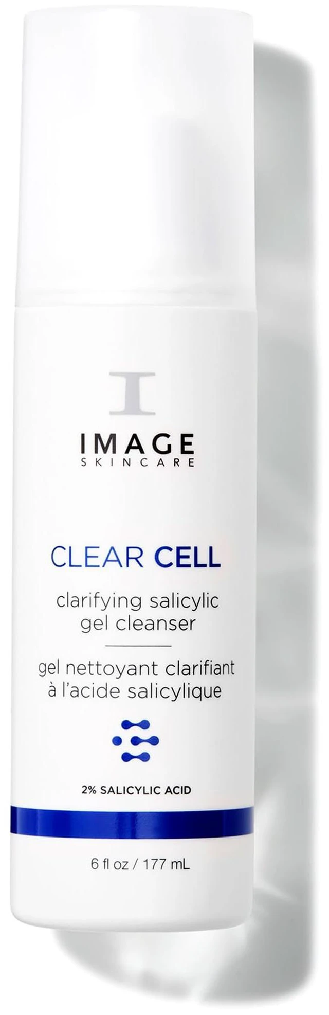 Main image of IMAGE Skincare, CLEAR CELL Salicylic Gel Cleanser, Gentle Foaming Face Wash Removes Excess Oil and Shine for Oily Prone Skin, 6 fl oz