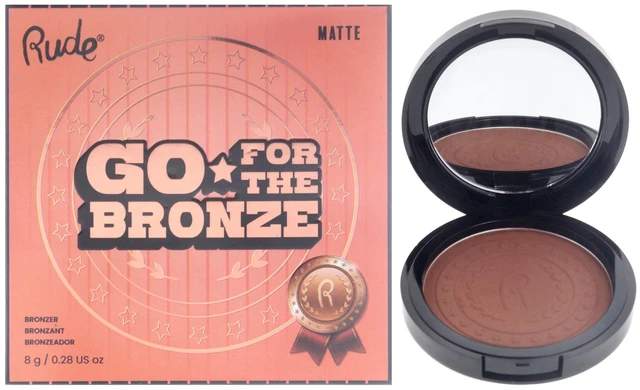 Main image of Go for the Bronze - Did Not Break The Ribbon by Rude Cosmetics for Women - 0.28 oz Bronzer