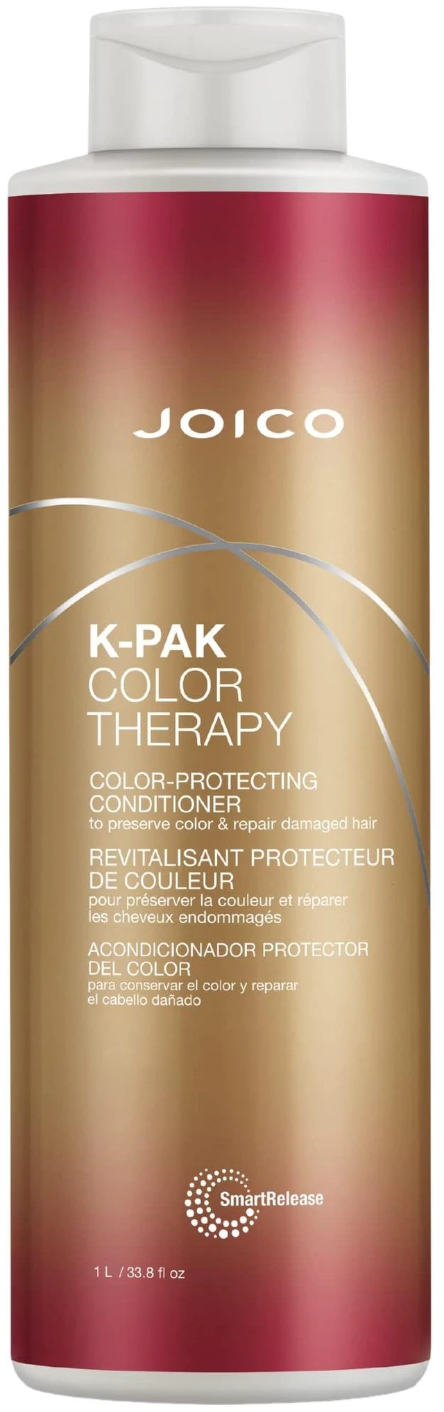 Main image of Joico K-PAK Color Therapy Color-Protecting Conditioner | For Color-Treated Hair | Boost Shine & Elasticity | Repair Breakage | Rebuild Damaged Hair | With Keratin & Argan Oil | 33.8 Fl Oz