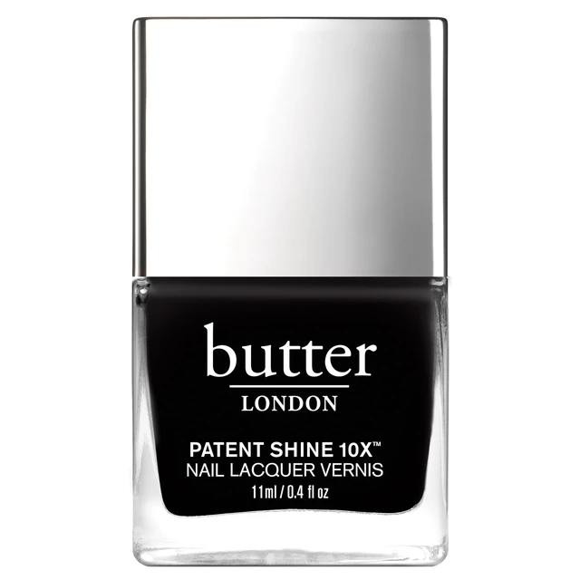 Alt view image 2 of 2 - Patent Shine 10X Nail Lacquer - Union Jack Black by Butter London for Women - 0.4 oz Nail Polish