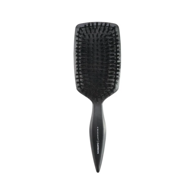 Alt view image 2 of 2 - Carbon Boar Paddle Brush by Cricket for Unisex - 1 Pc Hair Brush