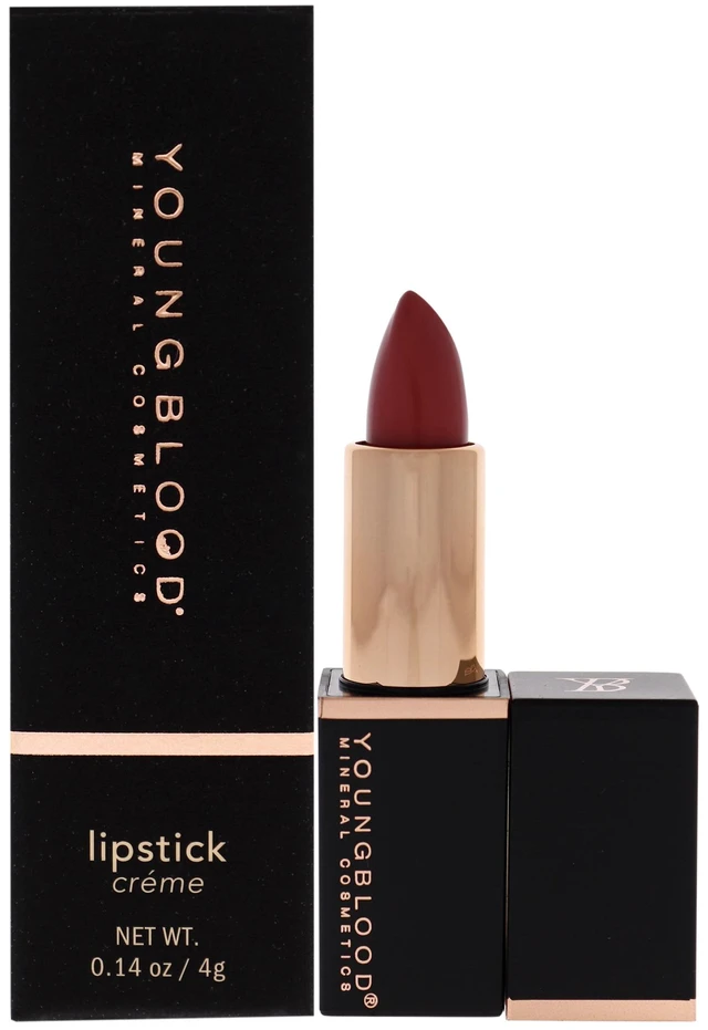 Main image of Mineral Creme Lipstick - Rosewater by Youngblood for Women - 0.14 oz Lipstick