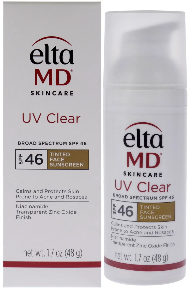 Main image of UV Clear Facial Sunscreen SPF 46 - Tinted by EltaMD for Unisex - 1.7 oz Sunscreen