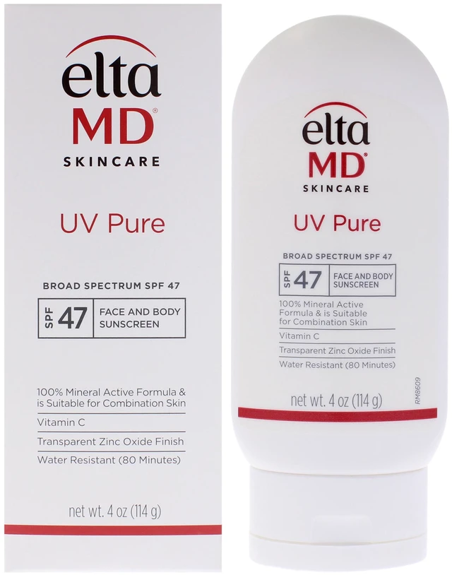 Main image of UV Pure Face and Body Physical Sunscreen SPF47 by EltaMD for Unisex - 4 oz Sunscreen