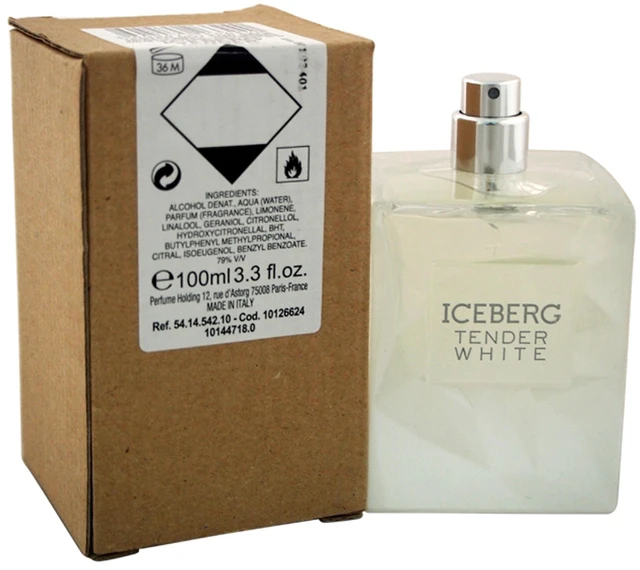 Main image of Iceberg Tender White by Iceberg for Women - 3.3 oz EDT Spray (Tester)