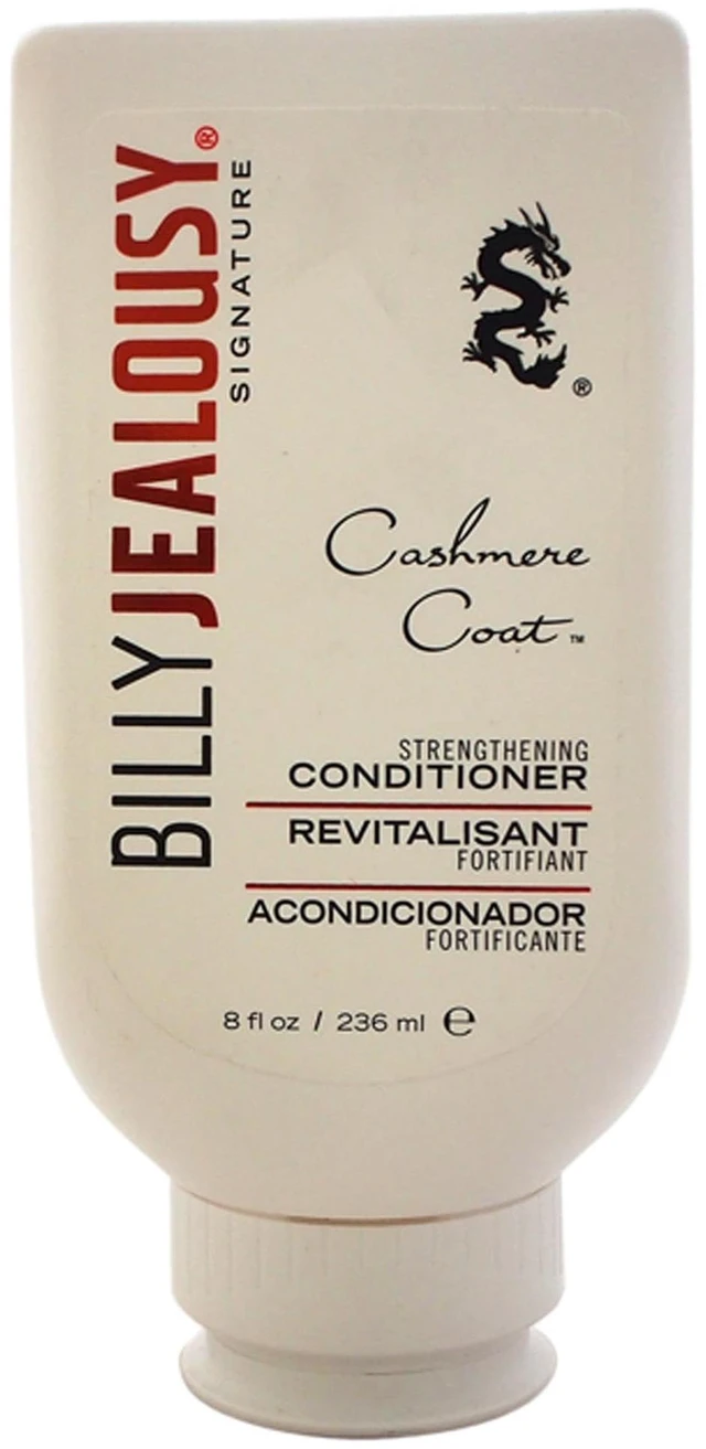 Main image of Billy Jealousy Cashmere Coat Hair Conditioner for Men, Strengthening & Hydrating Conditioner Infused with Peppermint, Lemon Fruit & Swertia Extract Ideal for Fine, Thinning Hair, 8 Fl Oz