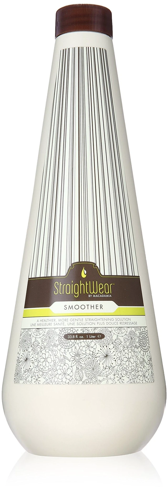 Main image of Macadamia Oil Natural Oil Straightwear Smoother Straightening Solution for Unisex - 33.8 oz Smoother