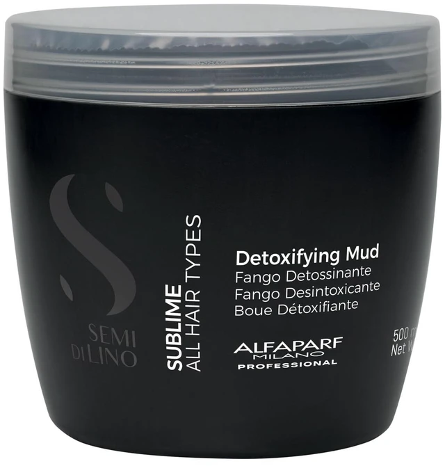 Main image of Semi Di Lino Sublime Detoxifying Mud By Alfaparf Milano For Unisex - 21.1 Oz Treatment