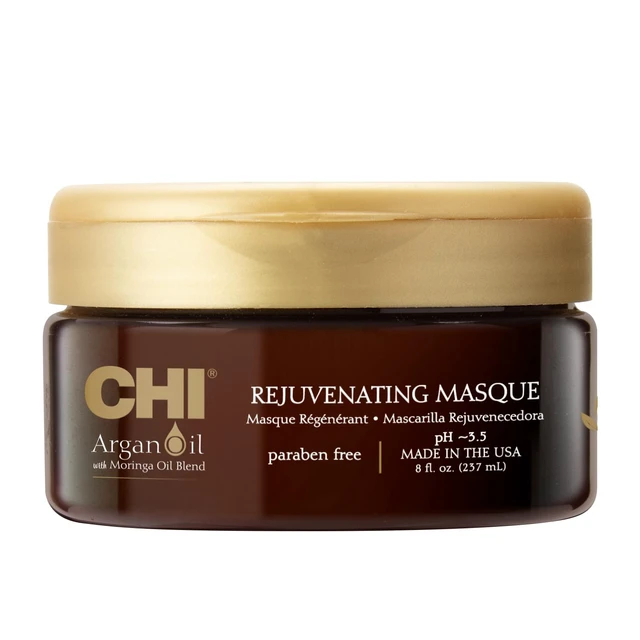 Alt view image 2 of 2 - Argan Oil Plus Moringa Oil Rejuvenating Masque by CHI for Unisex - 8 oz Masque