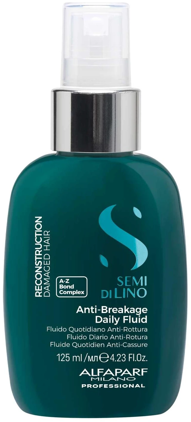 Main image of Alfaparf Milano Semi Di Lino Reconstruction Reparative Anti Breakage Daily Fluid for Damaged Hair - Hair Breakage Treatment to Detangle, Protect, and Add Shine - Vegan Formula - (4.23 fl. oz)