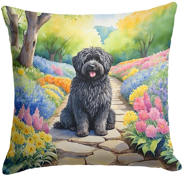Main image of Puli Spring Path Throw Pillow Machine Washable, Indoor Outdoor Decorative Pillow for Couch, Bed or Patio, 18Hx18W