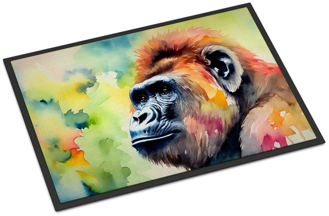 Main image of NEW Gorilla Doormat Front Door Mat Indoor Outdoor Rugs for Entryway, Non Slip Washable Low Pile, 18H X 27W