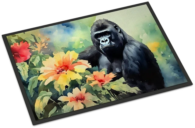 Main image of NEW Gorilla Doormat Front Door Mat Indoor Outdoor Rugs for Entryway, Non Slip Washable Low Pile, 18H X 27W