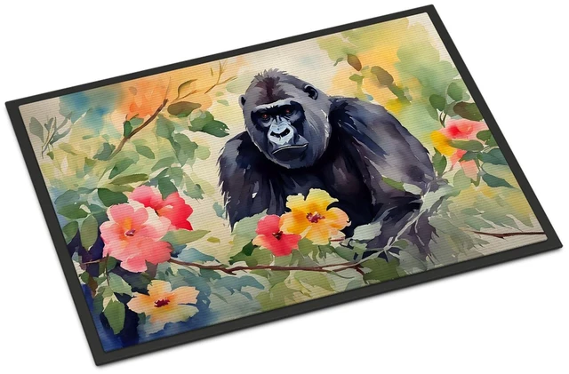 Main image of NEW Gorilla Doormat Front Door Mat Indoor Outdoor Rugs for Entryway, Non Slip Washable Low Pile, 18H X 27W