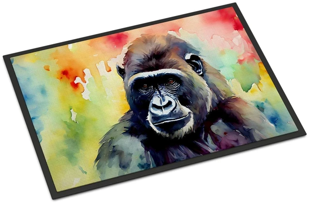 Main image of NEW Gorilla Doormat Front Door Mat Indoor Outdoor Rugs for Entryway, Non Slip Washable Low Pile, 18H X 27W