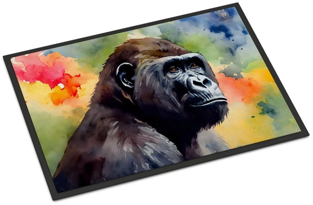 Main image of NEW Gorilla Doormat Front Door Mat Indoor Outdoor Rugs for Entryway, Non Slip Washable Low Pile, 18H X 27W