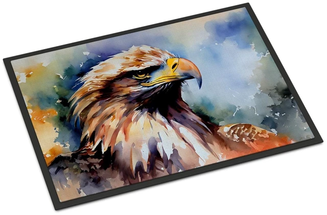 Main image of NEW Eagle Doormat Front Door Mat Indoor Outdoor Rugs for Entryway, Non Slip Washable Low Pile, 18H X 27W