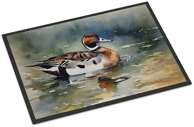 Main image of NEW Northern Pintail Doormat Front Door Mat Indoor Outdoor Rugs for Entryway, Non Slip Washable Low Pile, 18H X 27W