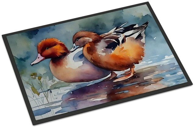 Main image of NEW Redhead Duck Doormat Front Door Mat Indoor Outdoor Rugs for Entryway, Non Slip Washable Low Pile, 18H X 27W