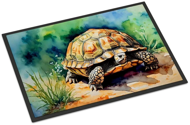 Main image of NEW Turtles Tortoises Doormat Front Door Mat Indoor Outdoor Rugs for Entryway, Non Slip Washable Low Pile, 18H X 27W