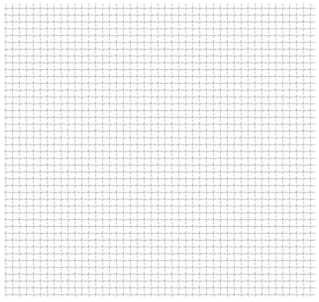 Alt view image 7 of 7 - vidaXL Crimped Garden Wire Fence Stainless Steel Outdoor Mesh Panel Sheet