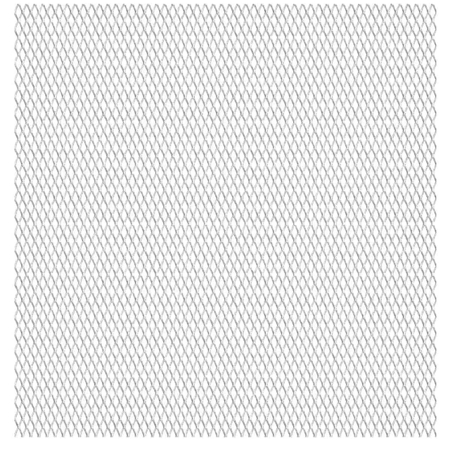 Alt view image 4 of 4 - vidaXL Garden Wire Fence Stainless Steel Outdoor Barrier Mesh Panel Sheet