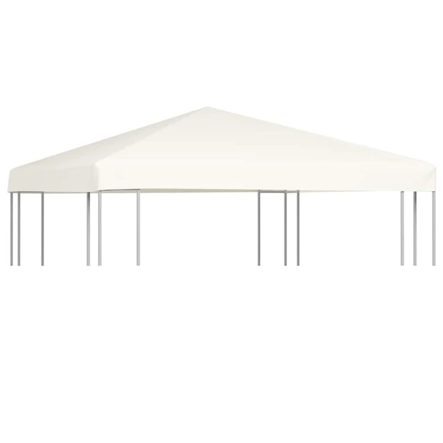 Alt view image 14 of 14 - vidaXL Gazebo Cover Canopy Top Replacement Sunshade for Patio Cream White