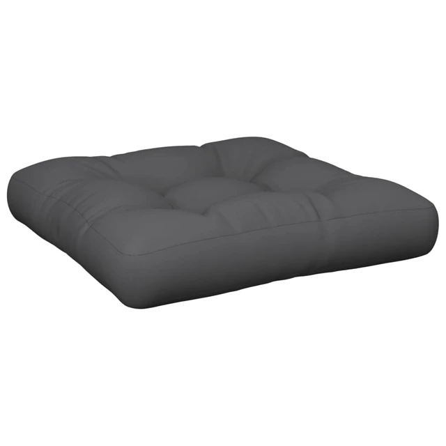 Alt view image 14 of 14 - vidaXL Chair Cushion Outdoor Patio Pallet Seat Cushion Sofa Pad Gray Fabric
