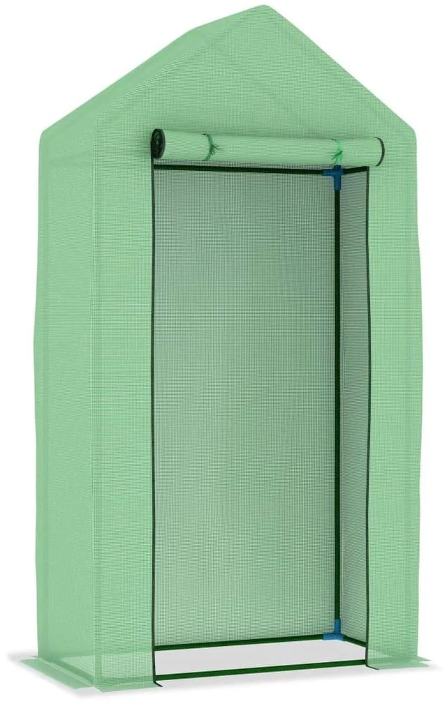 Alt view image 14 of 14 - vidaXL Greenhouse Grow House for Plant Green House with Steel Frame 5.4 ft²