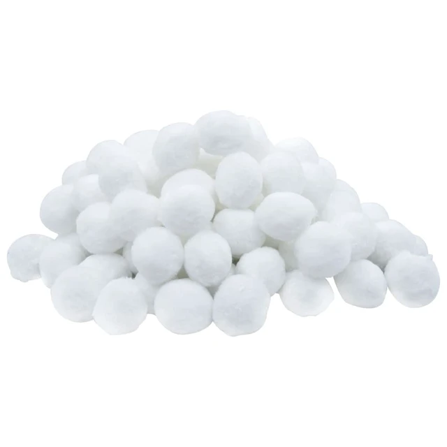 Alt view image 9 of 9 - vidaXL Pool Filter Balls Filter Balls for Sand Filter Pool Filter Media Balls