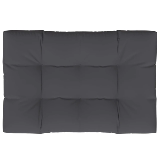Alt view image 9 of 9 - vidaXL Chair Cushion Outdoor Pallet Seat Cushion Sofa Pad Anthracite Fabric