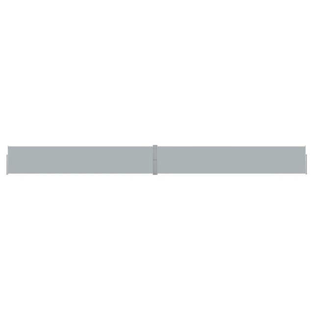 Alt view image 15 of 15 - vidaXL Retractable Side Awning Folding Privacy Screen 55.1"x472.4" Anthracite