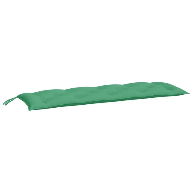 Alt view image 9 of 9 - vidaXL Bench Cushion Outdoor Water Repellent Bench Cushion Green Oxford Fabric