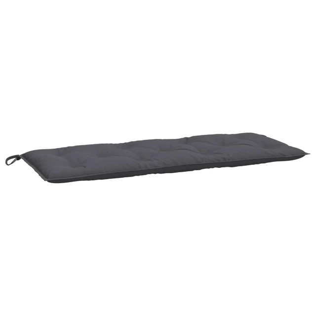 Alt view image 9 of 9 - vidaXL Bench Cushion Water Repellent Seat Cushion Anthracite Oxford Fabric