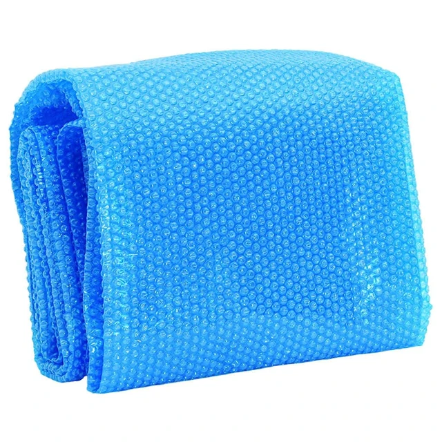 Alt view image 8 of 8 - vidaXL Pool Cover Solar Blanket Winter Pool Cover Pool Heater Cover Blue