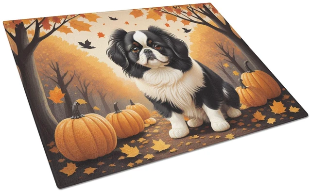 Main image of NEW Japanese Chin Fall Glass Cutting Board Decorative Tempered Glass Kitchen Cutting and Serving Board Large Size Chopping Board