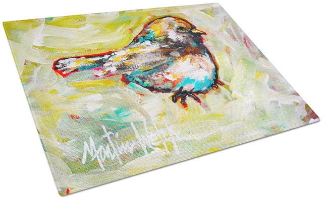 Main image of NEW Be Winkin Glass Cutting Board Decorative Tempered Glass Kitchen Cutting and Serving Board Large Size Chopping Board