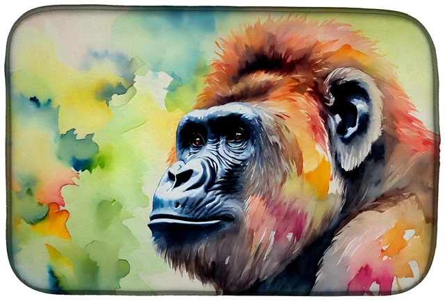 Main image of Gorilla Dish Drying Mat Absorbent Dish Drying Mat Pad for Kitchen Counter Dish Drainer Mat for Countertop, 14 x 21", Multicolor
