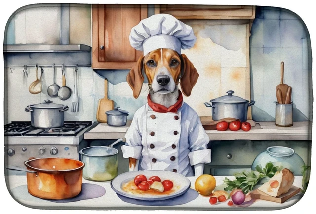Main image of English Foxhound The Chef Dish Drying Mat Absorbent Dish Drying Mat Pad for Kitchen Counter Dish Drainer Mat for Countertop, 14