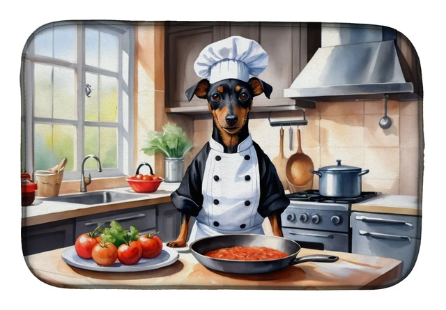Main image of Manchester Terrier The Chef Dish Drying Mat Absorbent Dish Drying Mat Pad for Kitchen Counter Dish Drainer Mat for Countertop, 1