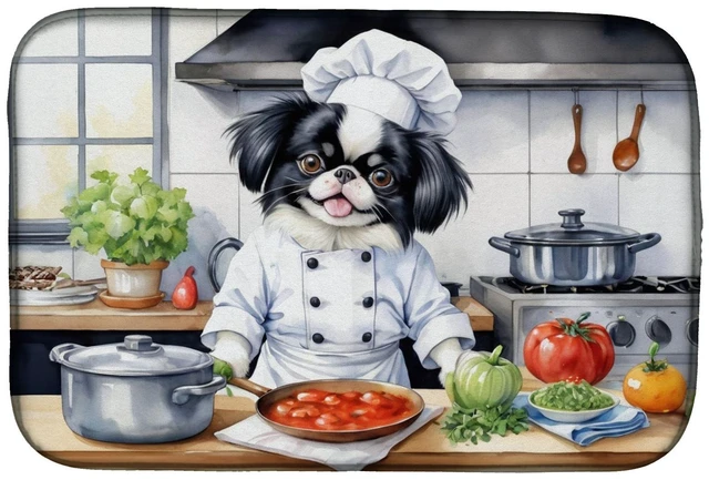 Main image of Japanese Chin The Chef Dish Drying Mat Absorbent Dish Drying Mat Pad for Kitchen Counter Dish Drainer Mat for Countertop, 14 x 2