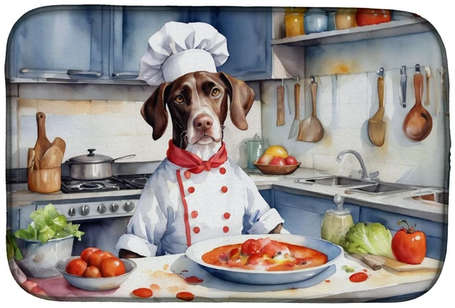 Main image of Pointer The Chef Dish Drying Mat Absorbent Dish Drying Mat Pad for Kitchen Counter Dish Drainer Mat for Countertop, 14 x 21", Mu