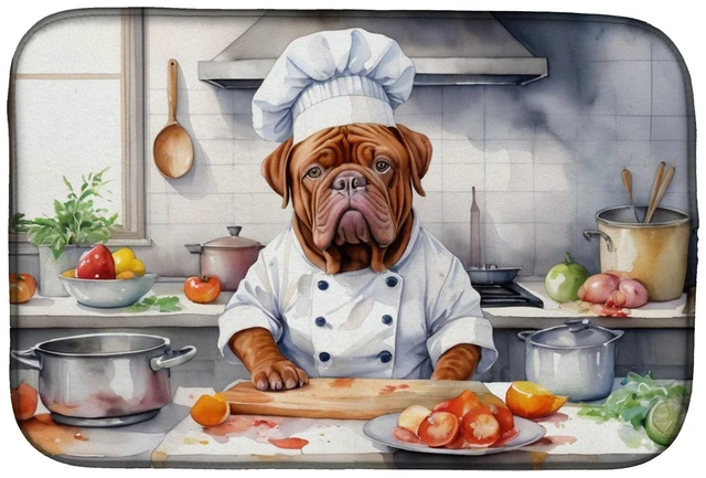 Main image of Dogue de Bordeaux The Chef Dish Drying Mat Absorbent Dish Drying Mat Pad for Kitchen Counter Dish Drainer Mat for Countertop, 14