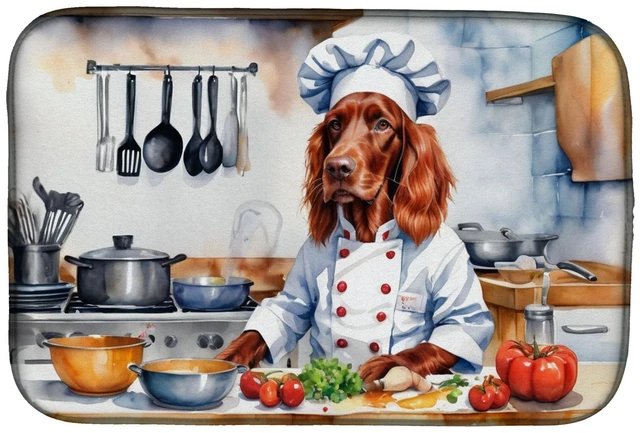 Main image of Irish Setter The Chef Dish Drying Mat Absorbent Dish Drying Mat Pad for Kitchen Counter Dish Drainer Mat for Countertop, 14 x 21